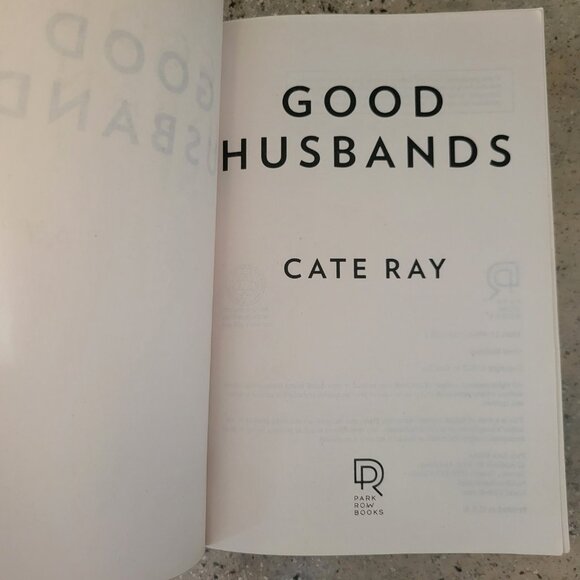 Good Husbands Paperback Thriller Novel by Cate Ray - GUC - Picture 2 of 6